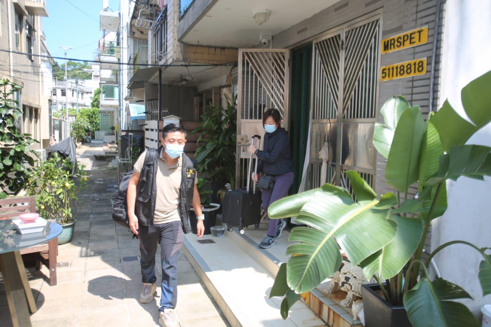 成奎安兒子被捕,警西貢南圍檢約1公斤大麻。