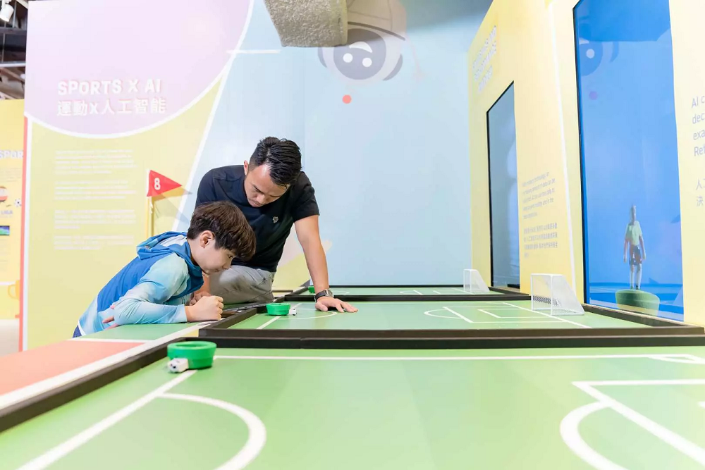 全新運動體驗館為3-12歲小朋友而設,佔地3,800平方呎,設有8種非主流運動專區