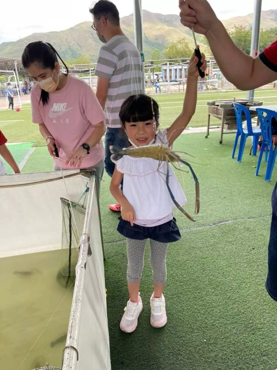 釣蝦、魚初體驗