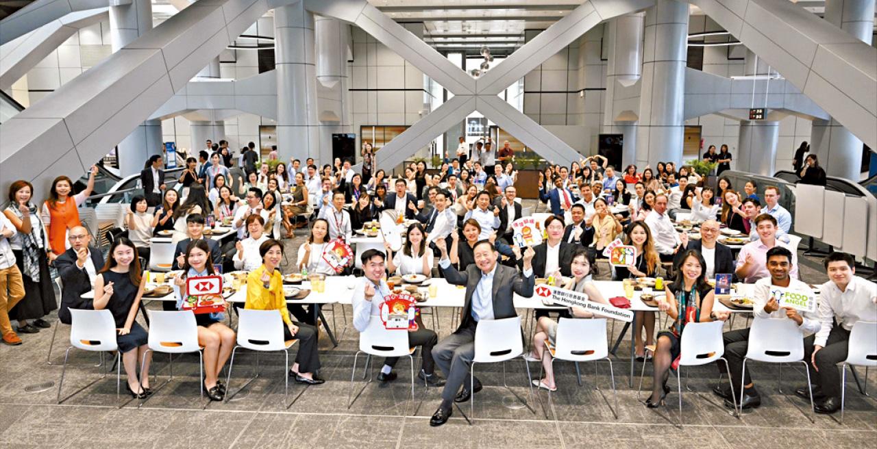 滙豐 王冬勝 惜食堂 董愛麗 林慧虹