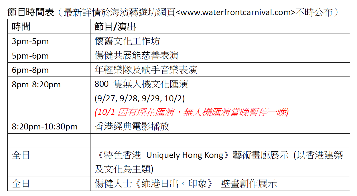 香港夜繽紛|灣仔海濱 「海濱遊藝坊」