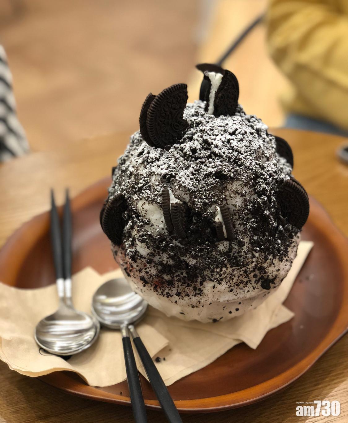 OREO食譜|1.OREO牛奶刨冰作為夏天消暑之選一流。(instagram@hyeonhwa.jin)