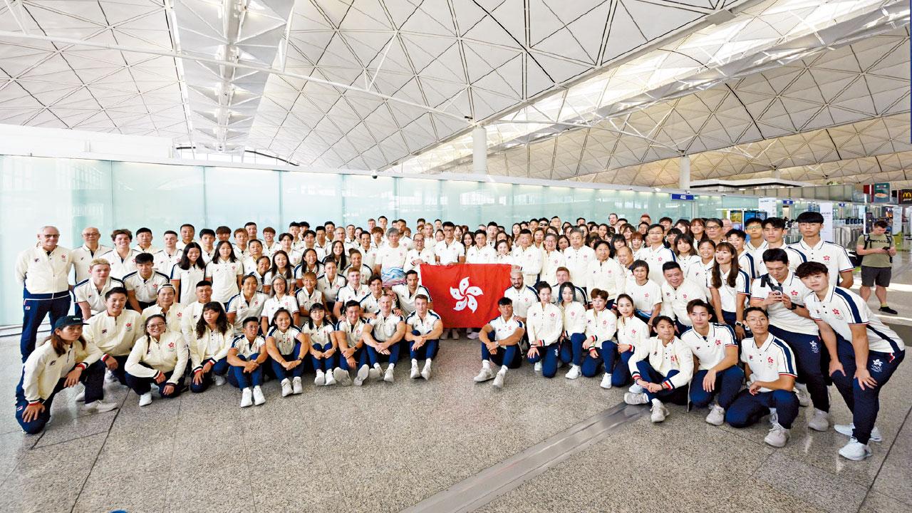 港隊運動員 杭州亞運