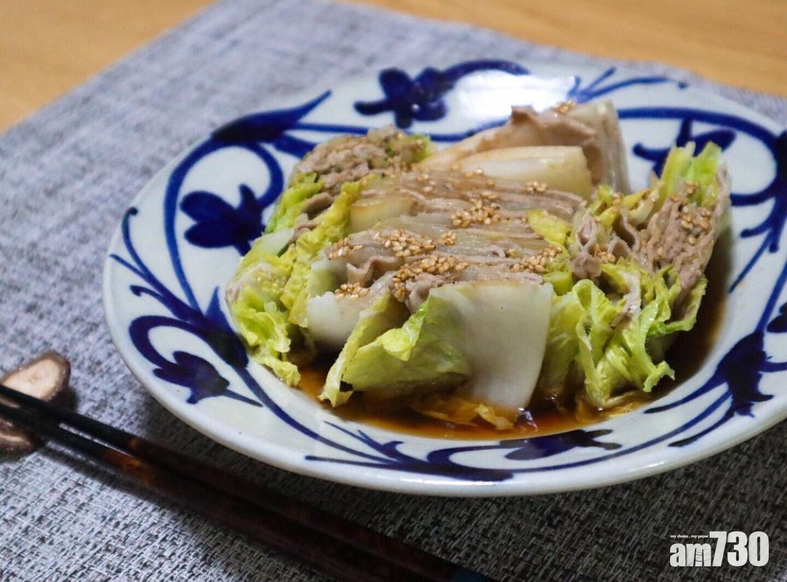 利用白菜可煮出不同種類的餸菜。(instagram@hashiyasume.ryu)