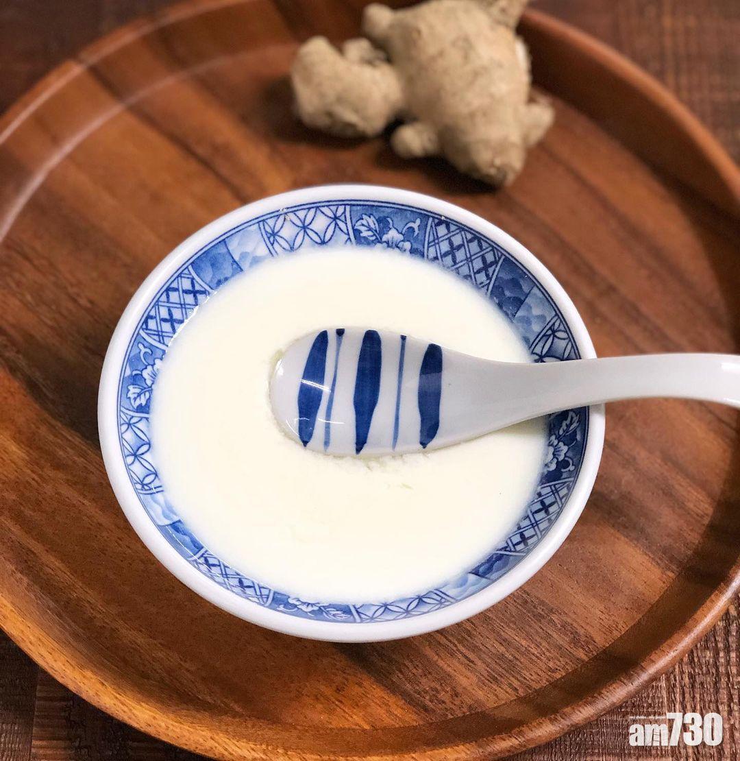 糖水食譜|薑汁撞奶更能達到暖胃驅寒的作用。(instagram @e.g.kitchen)