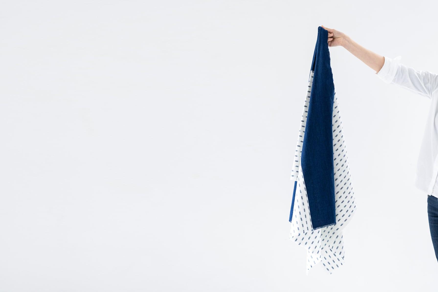 Heredia Bingo Kasuri 披肩 (HK$1,099)