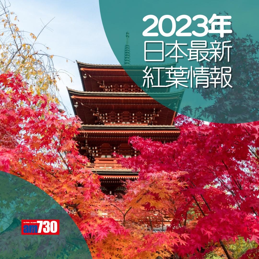 2023日本紅葉預測,北海道、東京、和歌山等一覽(am730製圖)