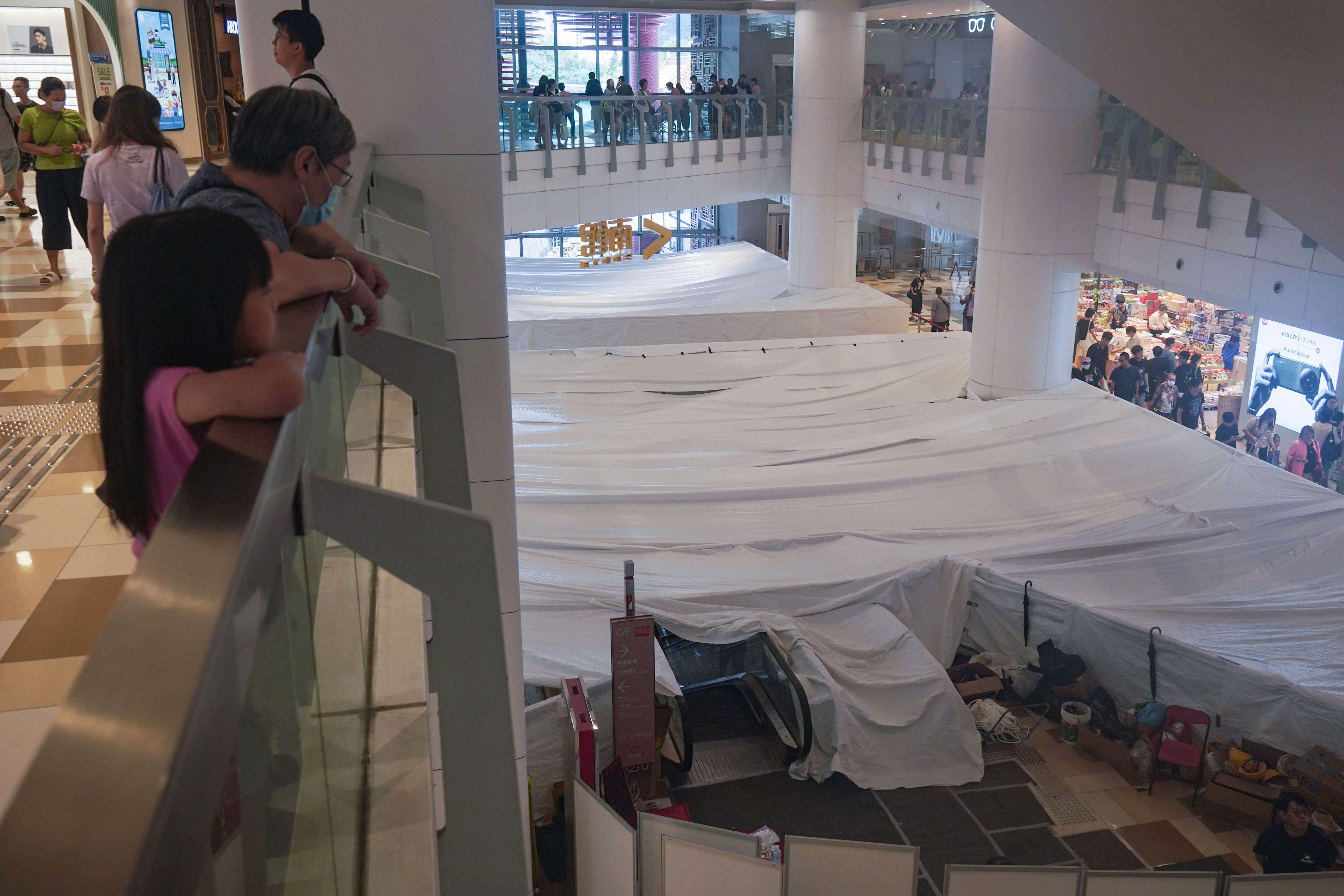 黃大仙 暴雨後市面情況