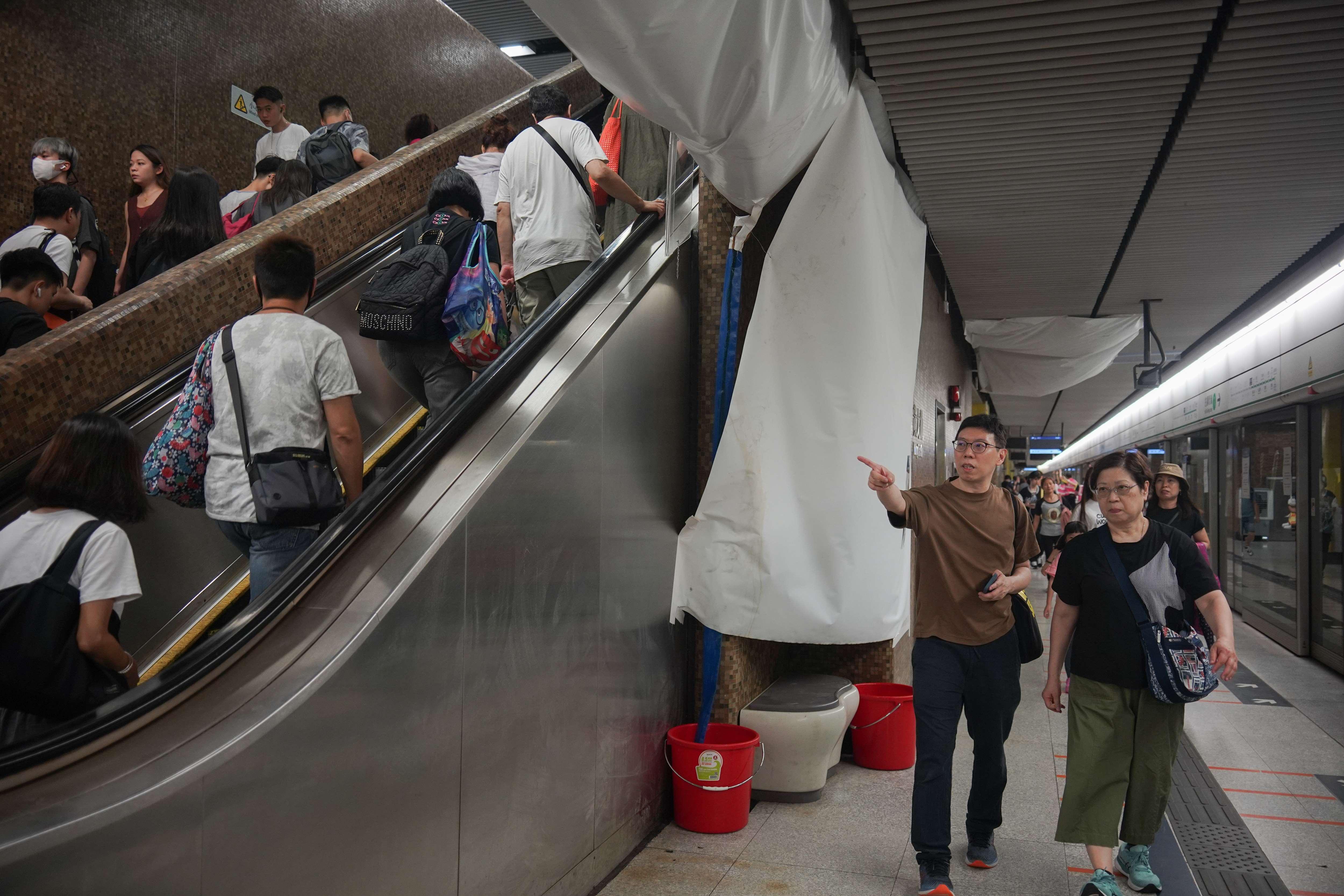 黃大仙 暴雨後市面情況