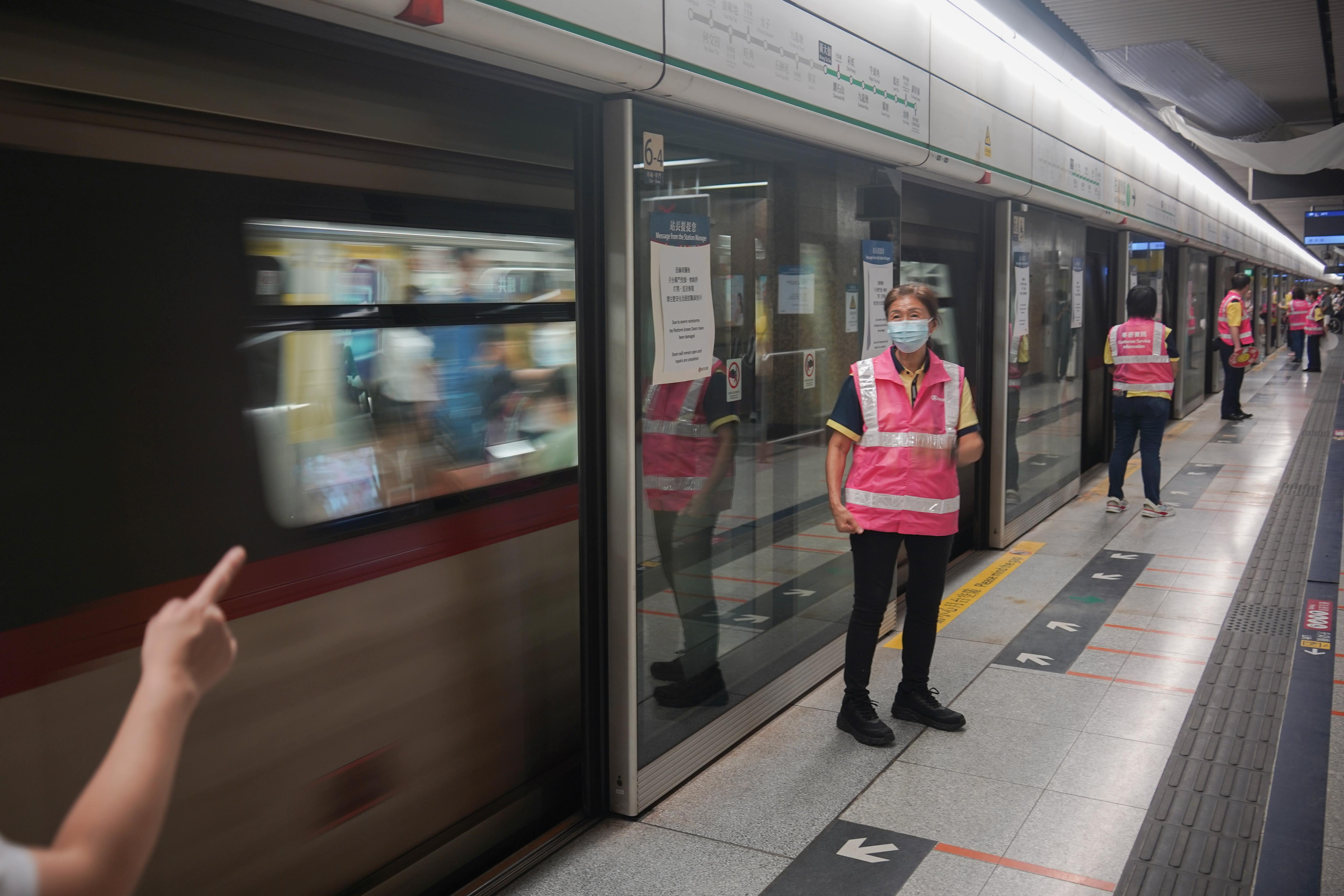 黃大仙 暴雨後市面情況