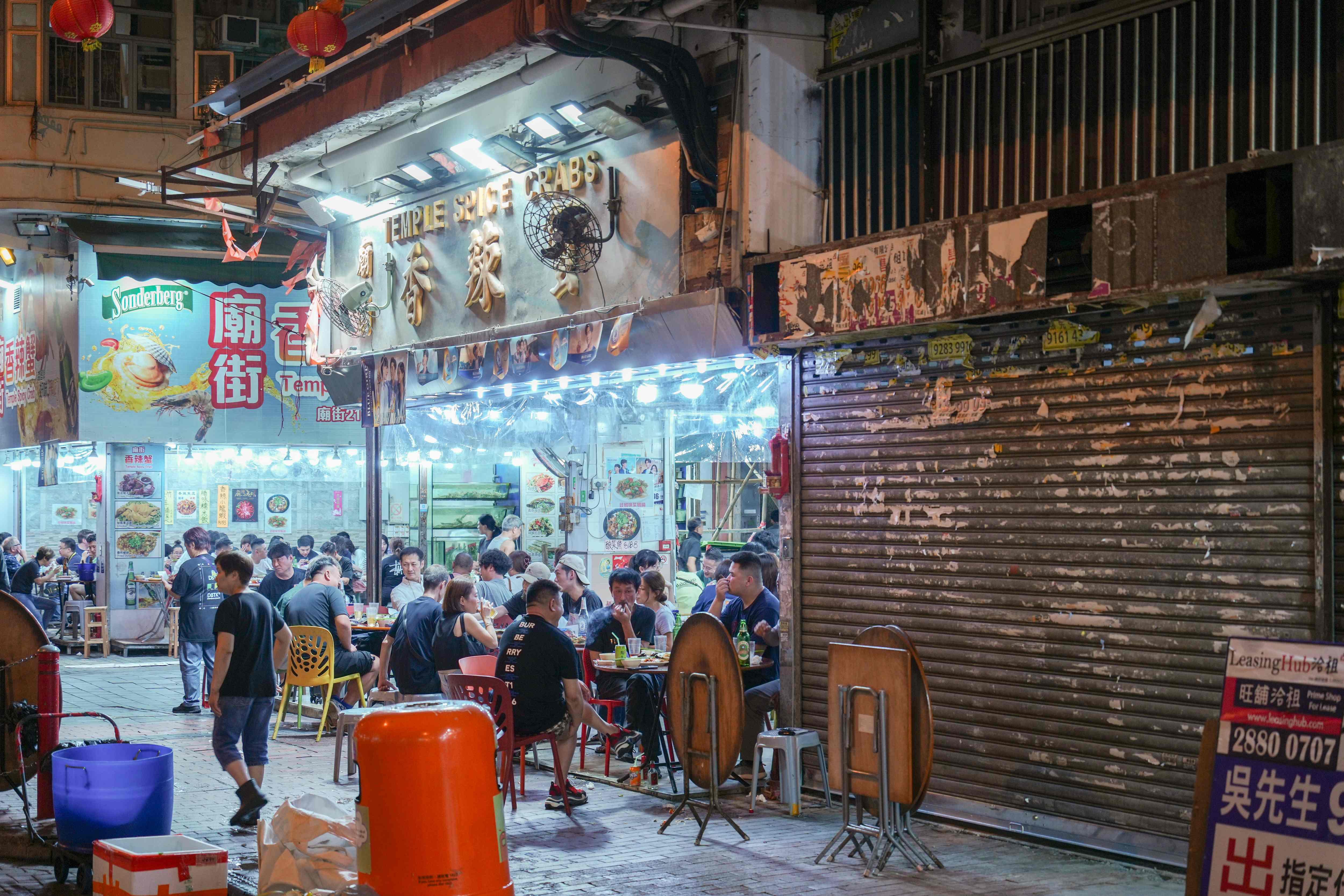 香港夜繽紛|廟街商會指正與政府商討11月設美食街