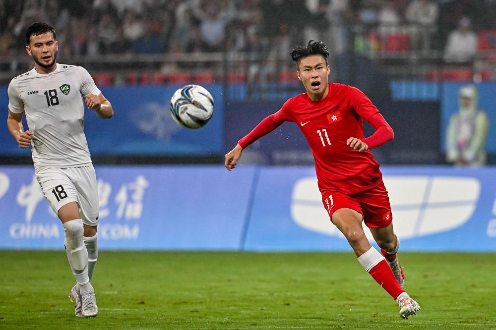 香港男足代表潘沛軒。(港協暨奧委會圖片)