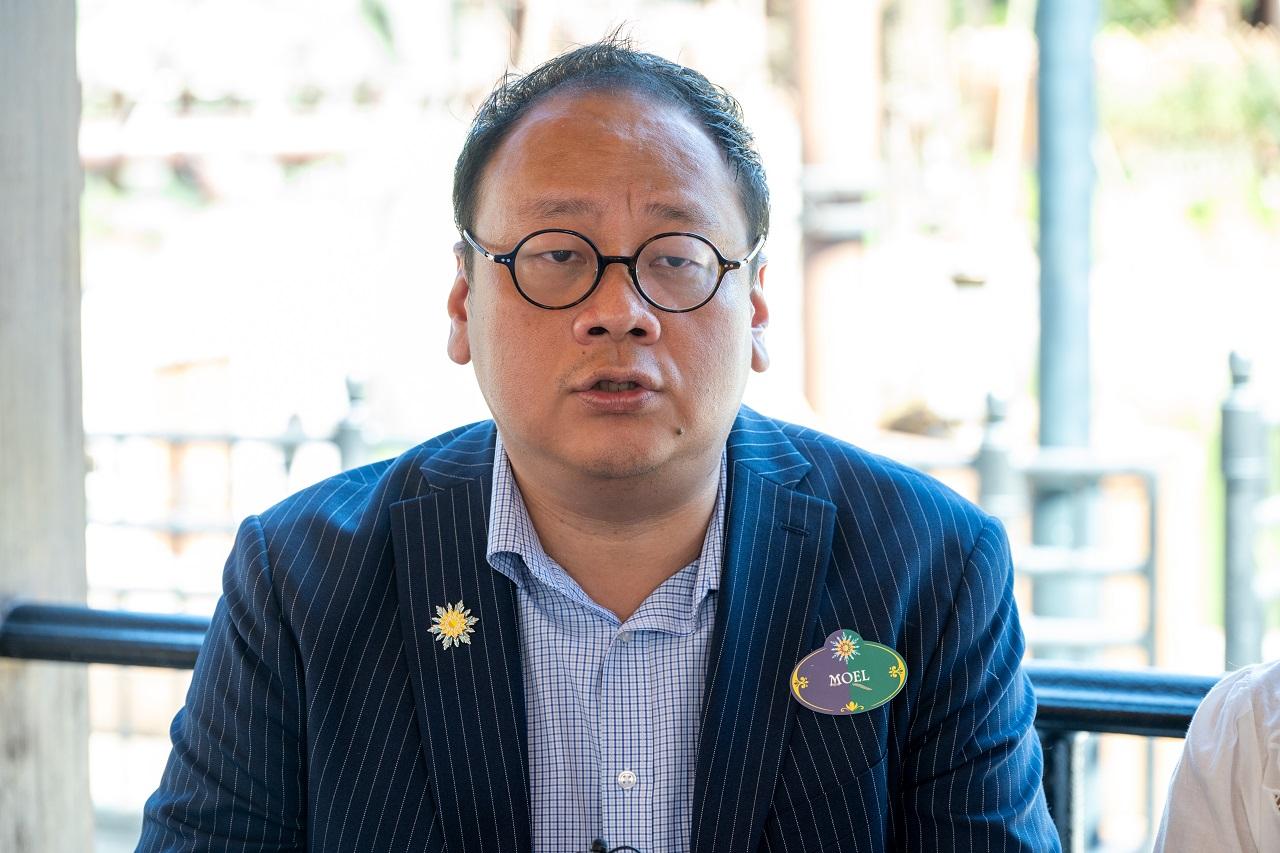 林東海。 (陳奕釗攝)