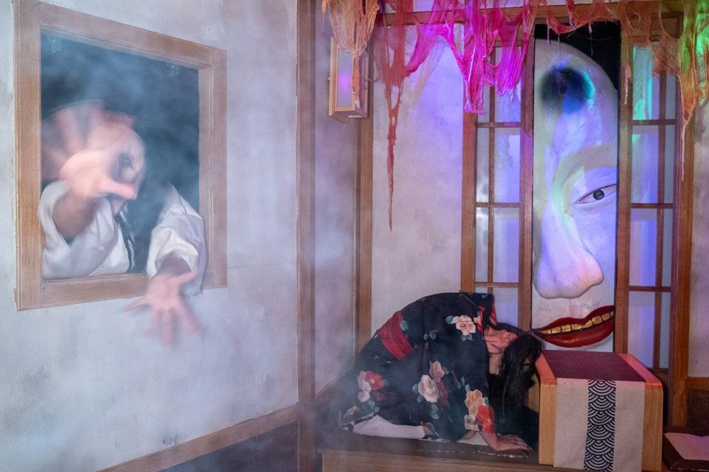 在高峰樂園與鬼魂搏鬥──妖怪の森