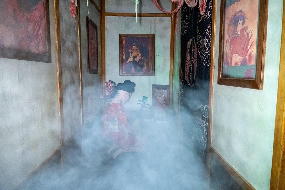 在高峰樂園與鬼魂搏鬥──妖怪の森