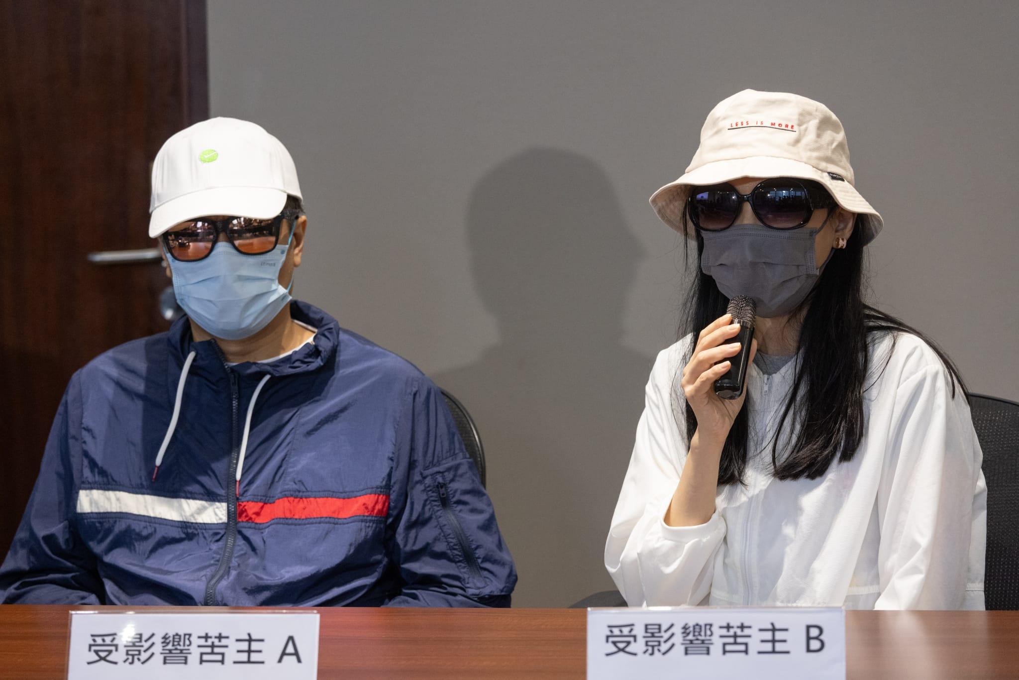 另一苦主B表示,包括自己在內,不少人都因為廣告等宣傳,「好多人投資10位、8位數字金額」。(蘇文傑攝)