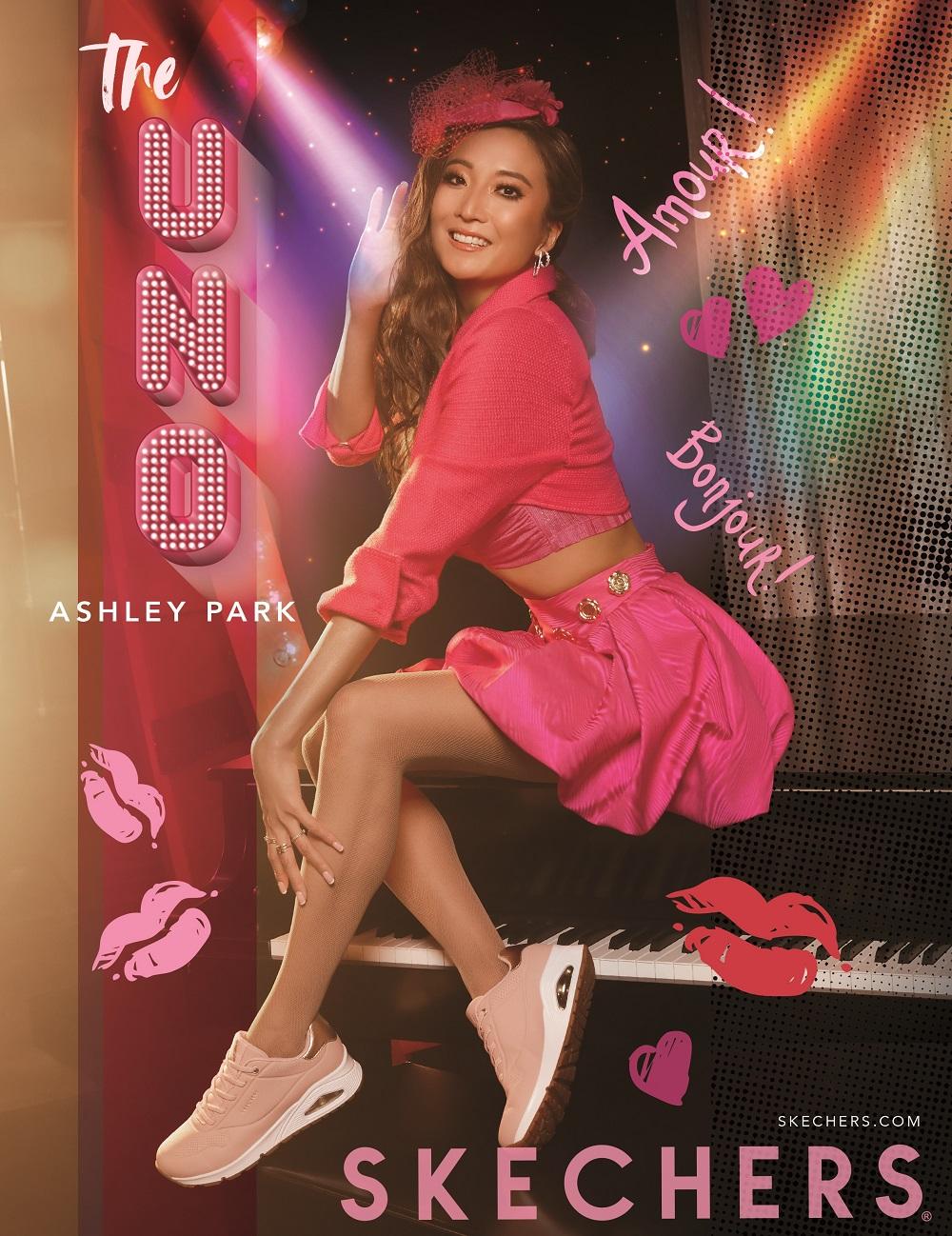 SKECHERS UNO邀車銀優、Doja Cat和Ashley Park一同展現時尚美。
