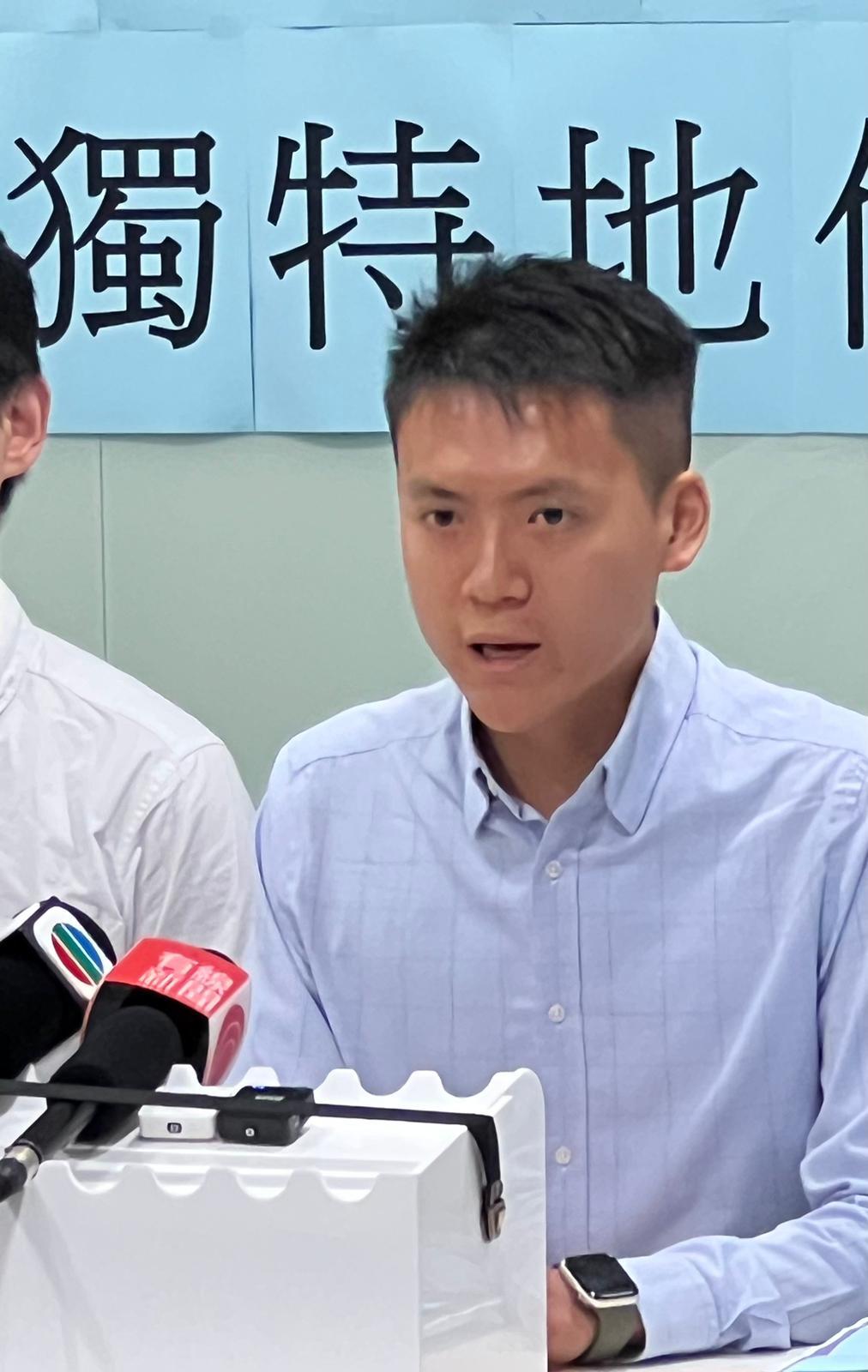 施政報告2023|民主黨建議書無政制章節 羅健熙否認刻意迴避政制問題(民主黨提供)