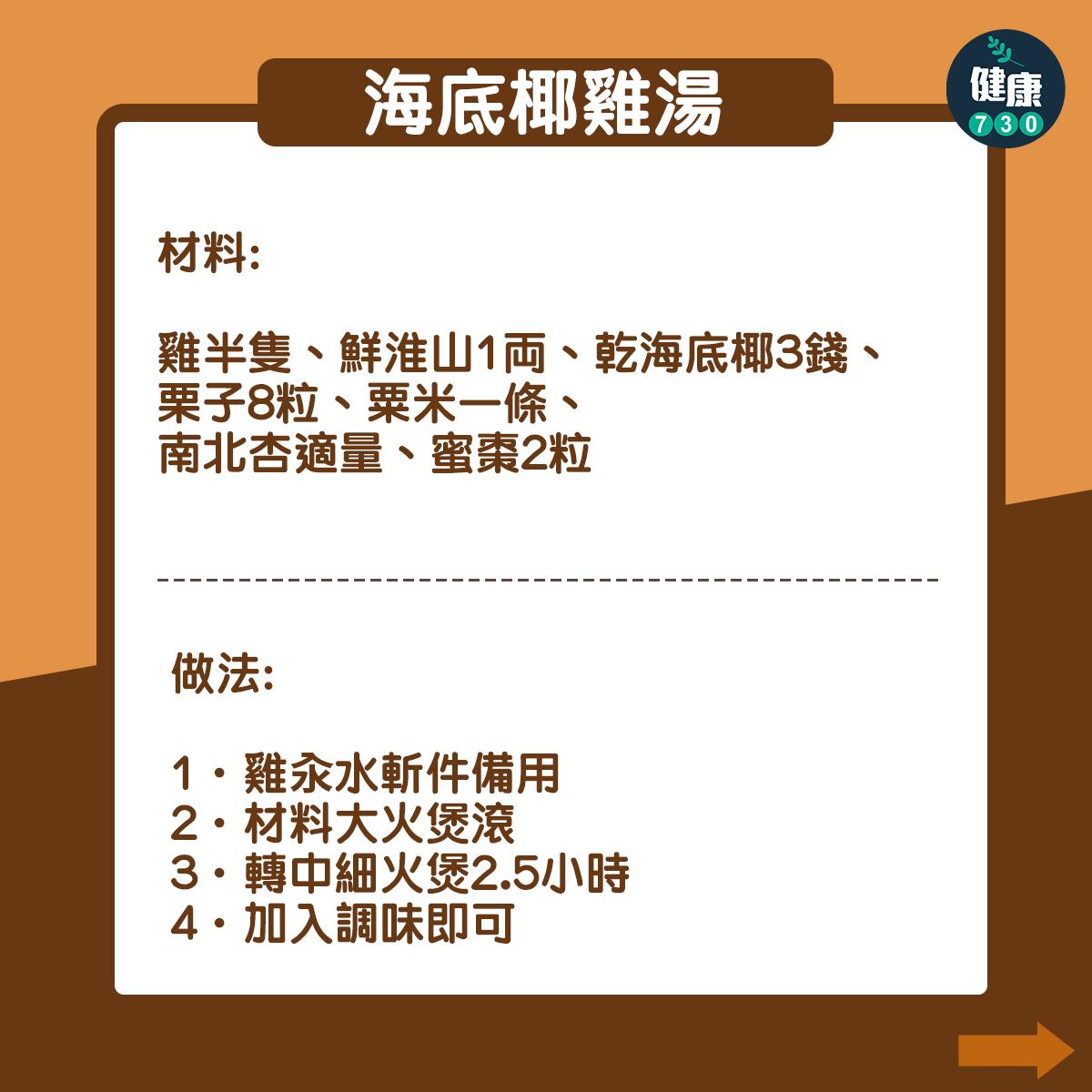 秋天滋潤湯水|青紅蘿蔔湯、湯底椰雞湯/雪梨雪耳無花果湯(am730製圖)