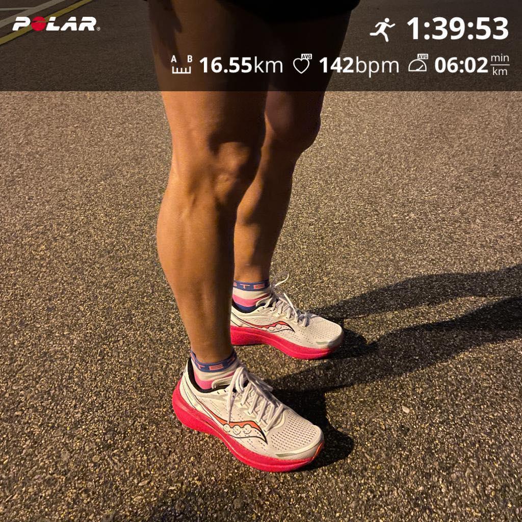 林海峰是長跑好手,不時分享跑步近況到IG。(林海峰IG)