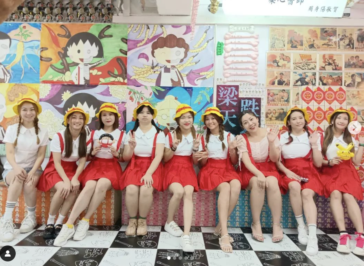 「亞視一姐」阿儀薛影儀與黃榕等好友出席活動(阿儀IG)