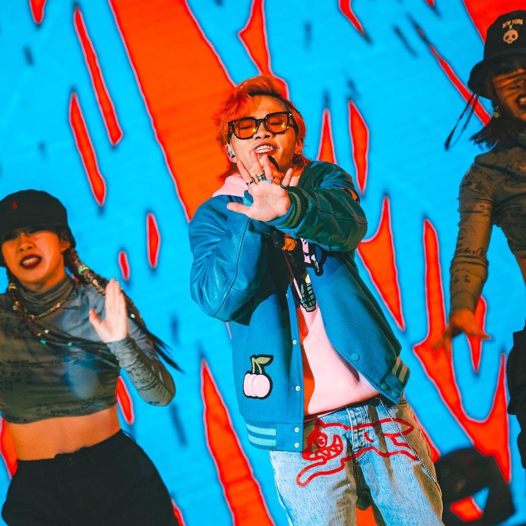 Taco黃泓祖以Rapper身分於《全民造星V》總決賽取得第7名。(Taco黃泓祖 IG)