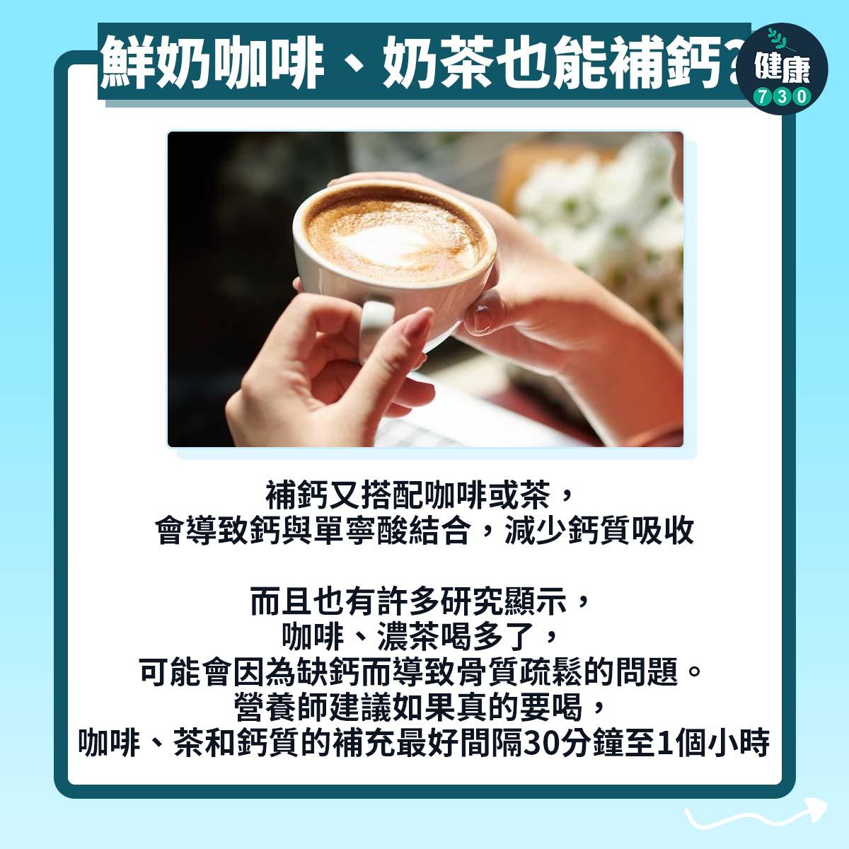 食物營養︱3大補鈣迷思(am730製圖)