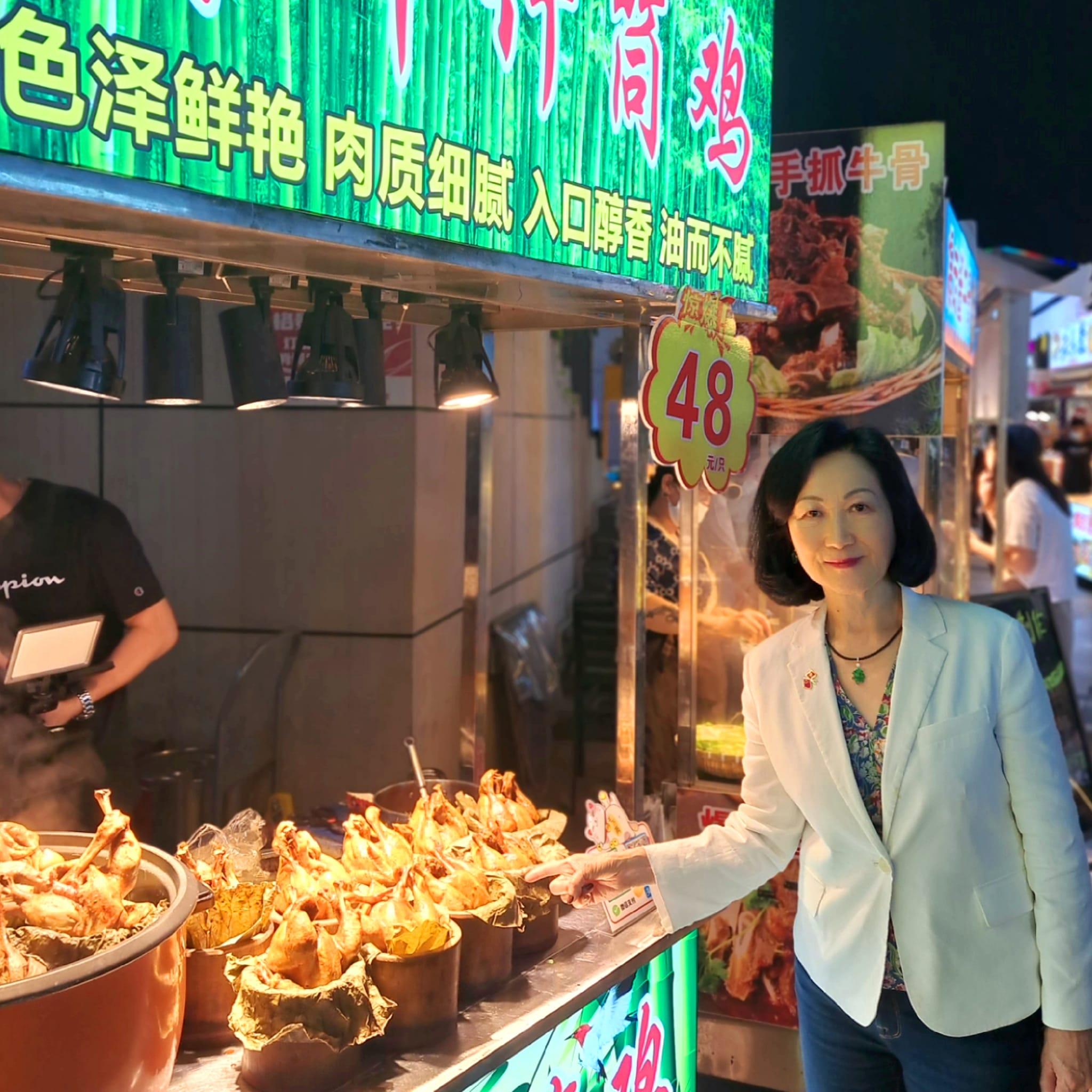 夜市經濟|葉劉:須針對特定客群 不是吸引早睡早起的爺爺奶奶(葉劉淑儀Facebook圖片)