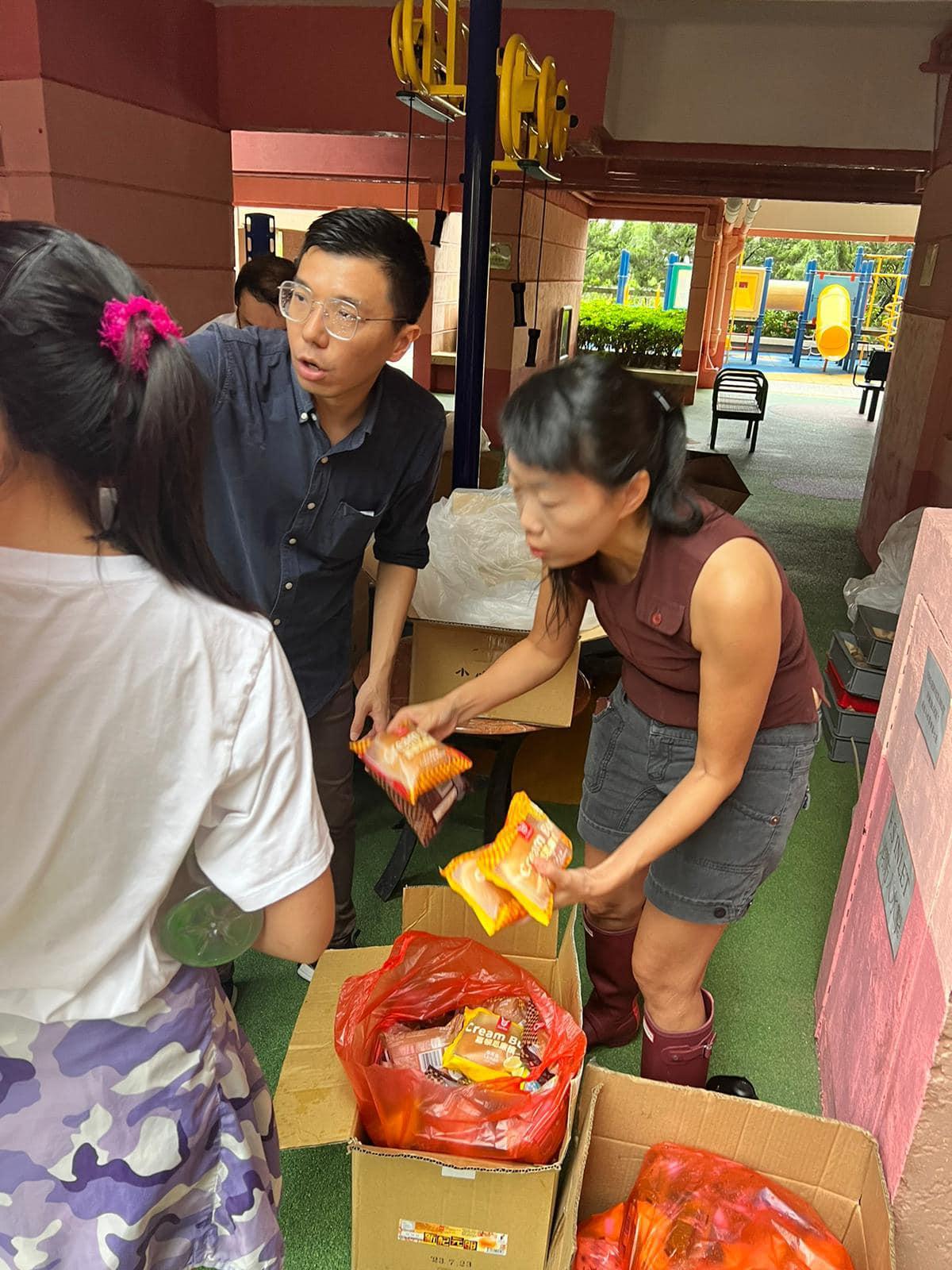 大埔新峰花園2期停水停電 居民指獲通知或需1星期恢復(羅曉楓Facebook圖片)