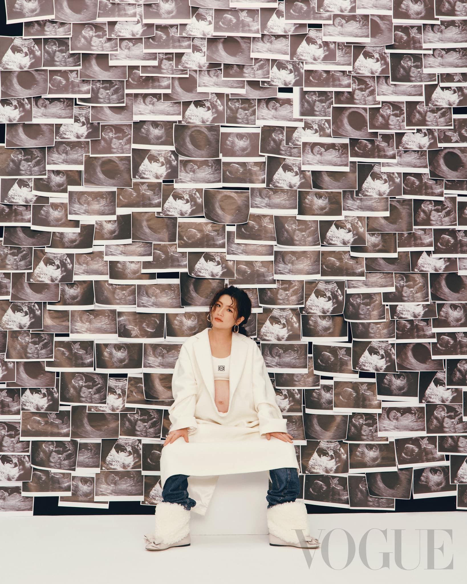 Selina任家萱誕小腰果後 回帶曬大尺度懷孕照露肚皮(Selina任家萱 IG)