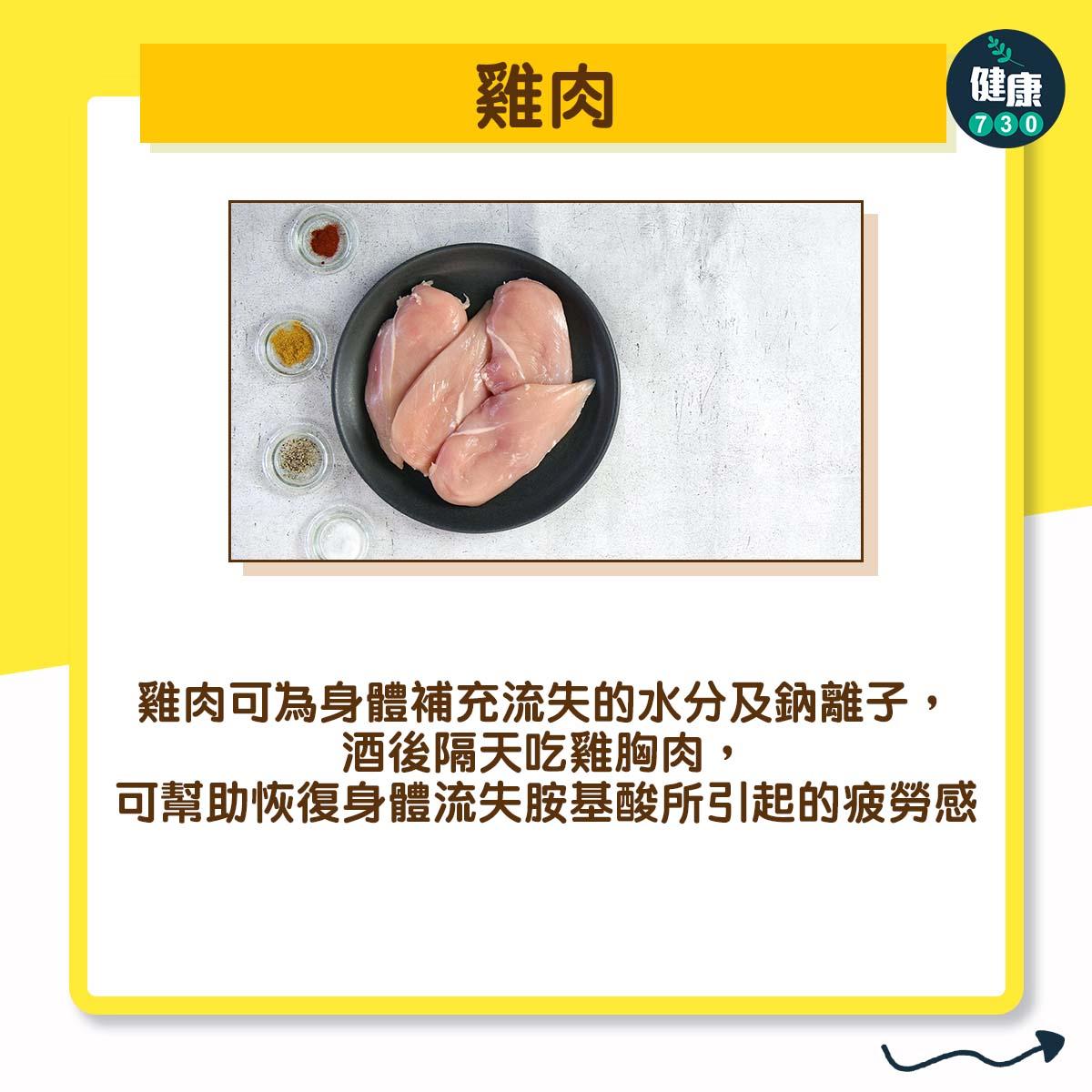 解酒|宿醉必食3種食物(am730製圖)