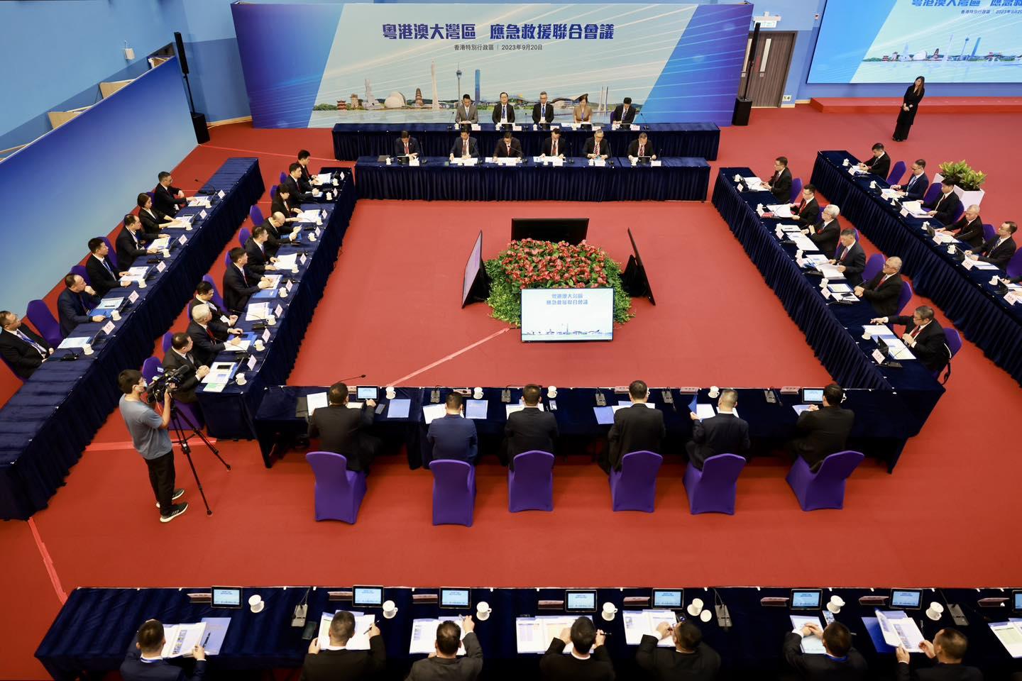 鄧炳強:粵港澳三強聯手 完善跨境應急救援機制