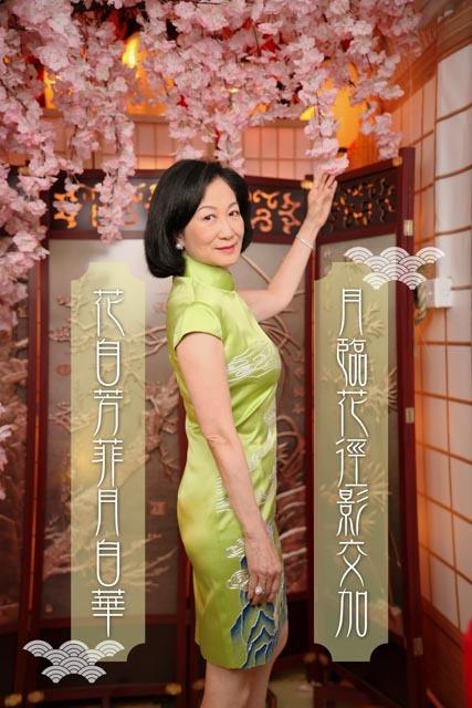 葉劉中秋「福利圖」第二彈 身穿綠色短旗袍|Ray Online