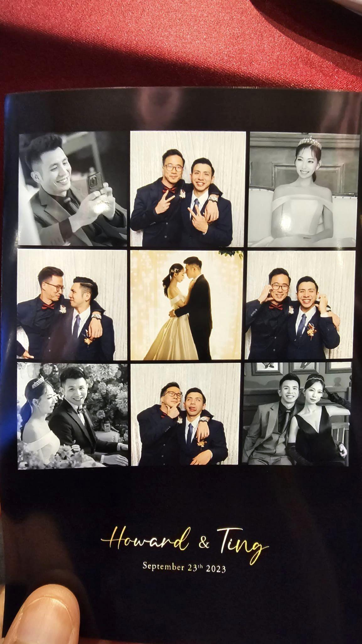 新娘本來只是與江天豪是朋友,江住院時對方來探病,後來還發展出一段良緣。(王樹偉fb)