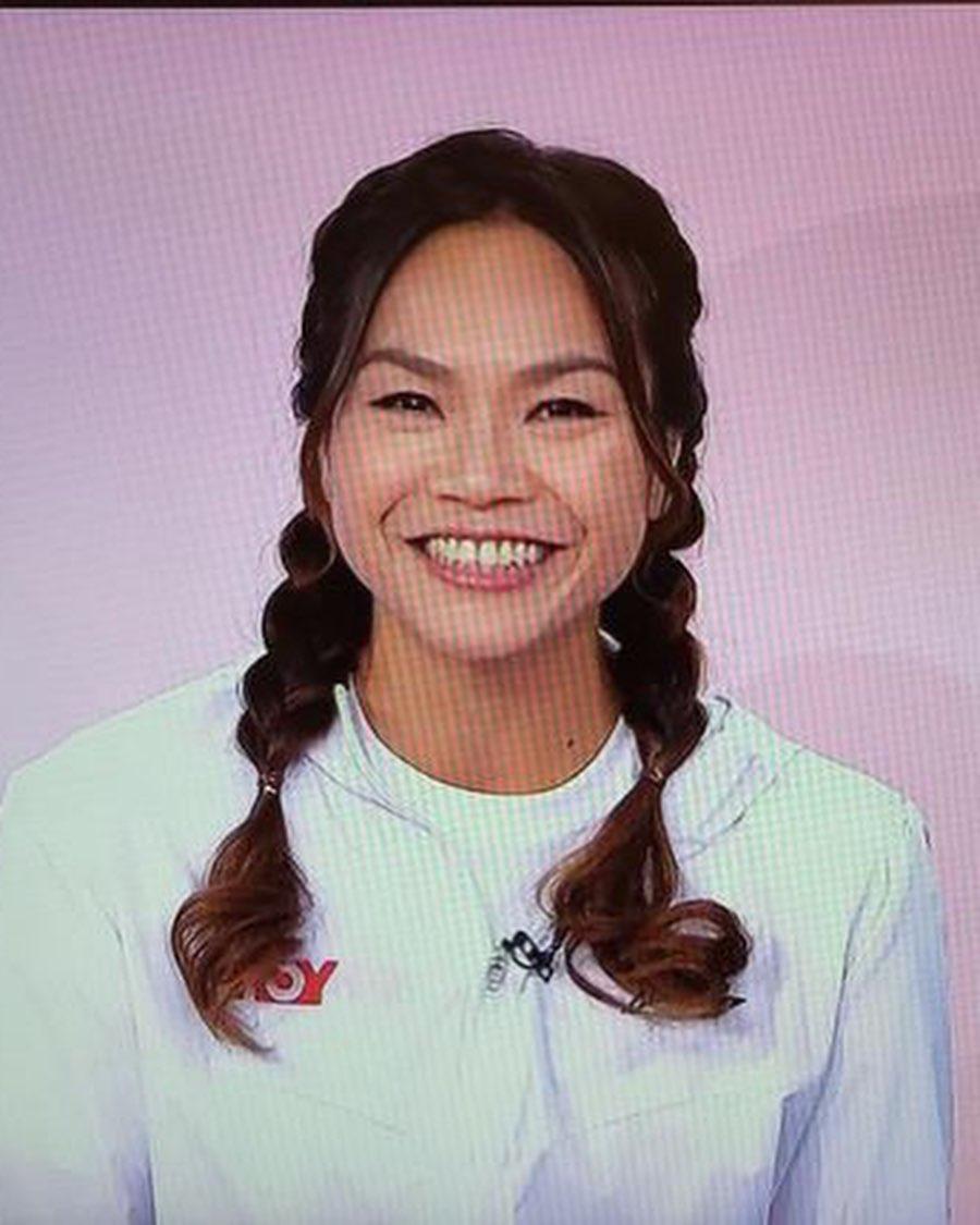 「牛下女車神」李慧詩邀請網民評選最佳造型。(李慧詩fb圖片)