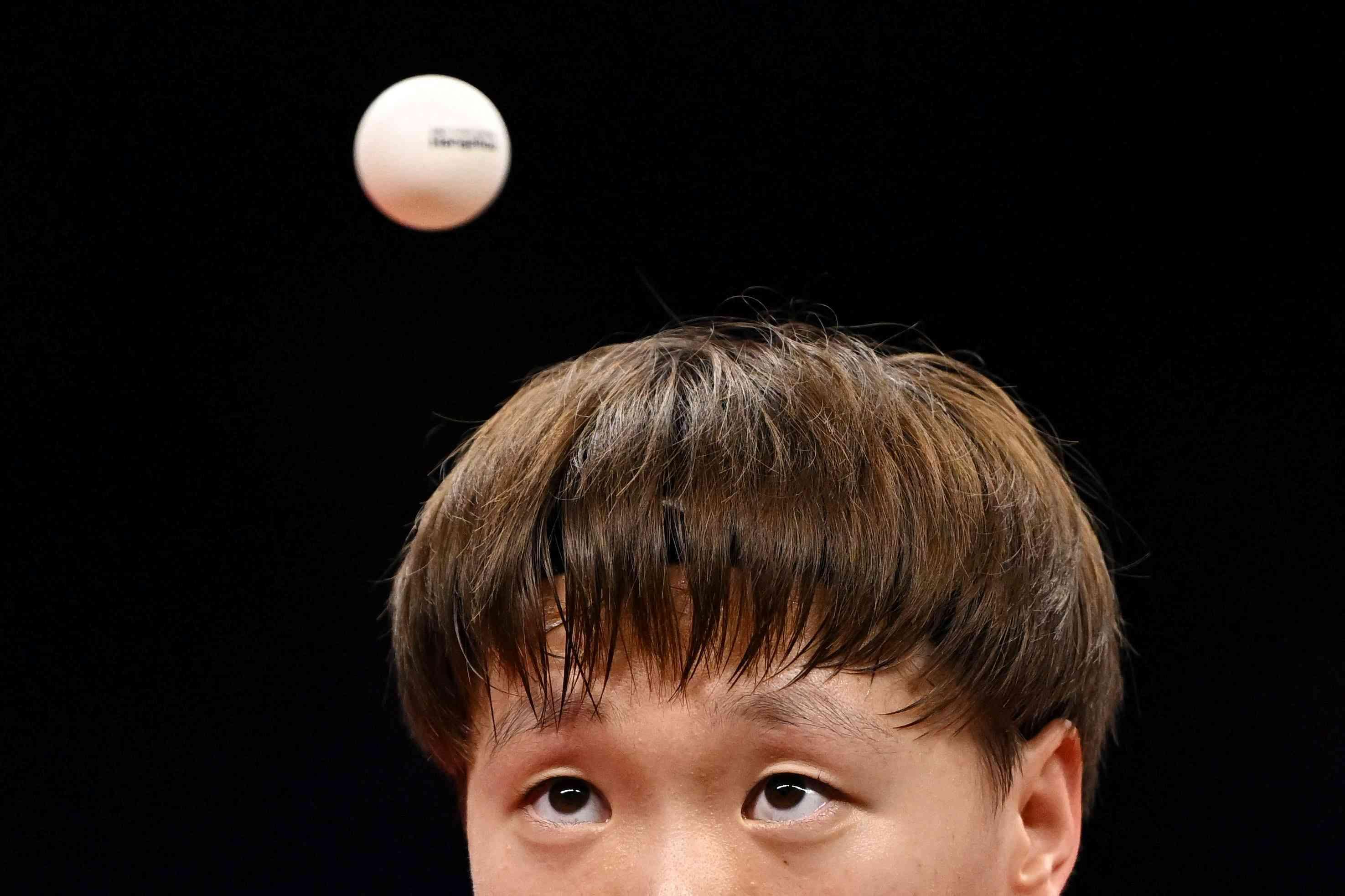 杭州亞運乒乓波女子團體決賽。(路透社)