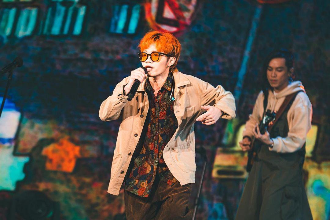 Taco黃泓祖以Rapper身分於《全民造星V》總決賽取得第7名。(Taco黃泓祖 IG)