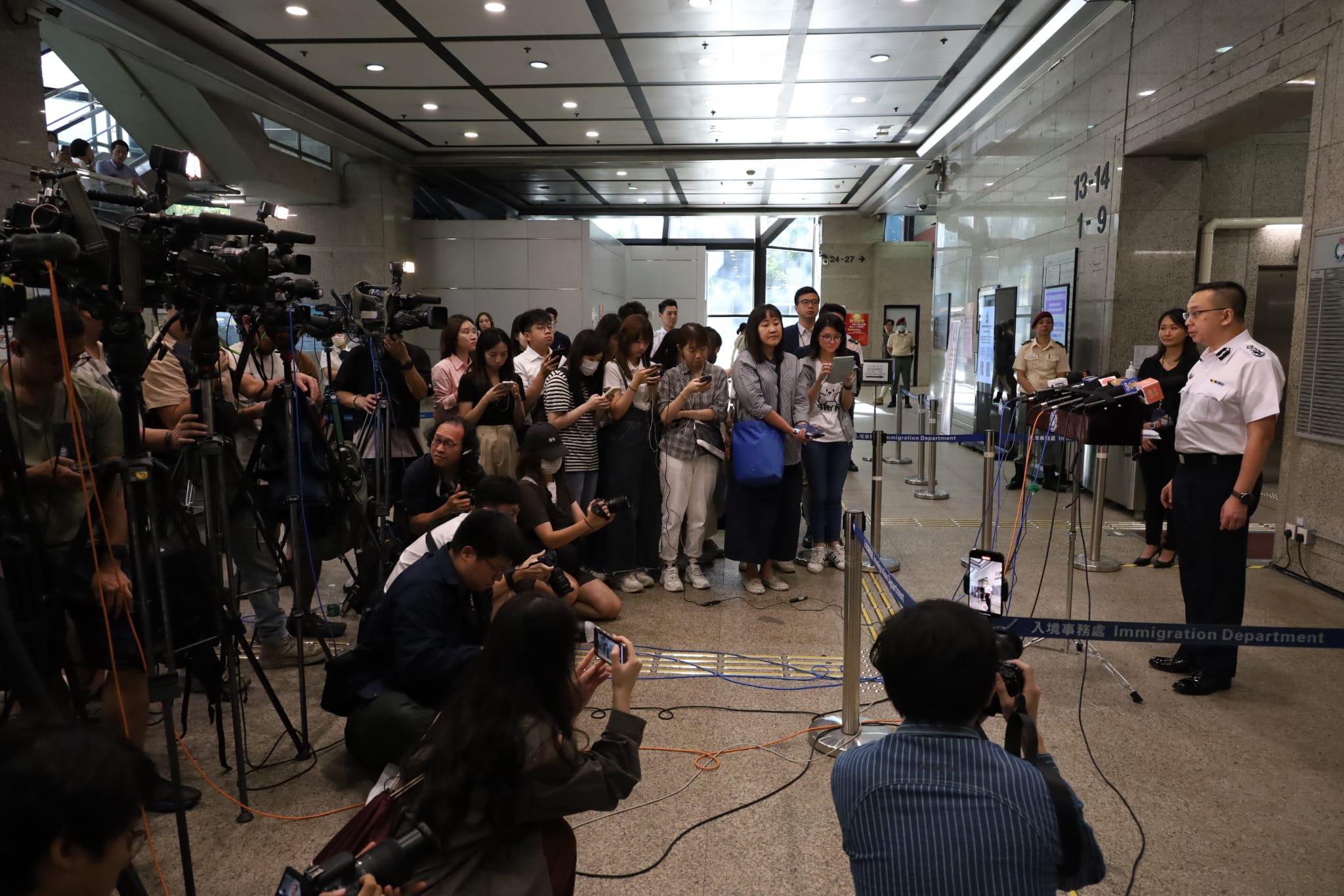 郭俊峯上任入境處處長 短期內推新措施提升簽發身份證處理能力