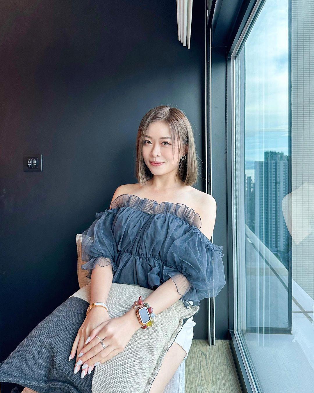 何思懿身高166.5cm,嗜好跳舞、唱歌、畫畫、鋼琴。(何思懿IG)