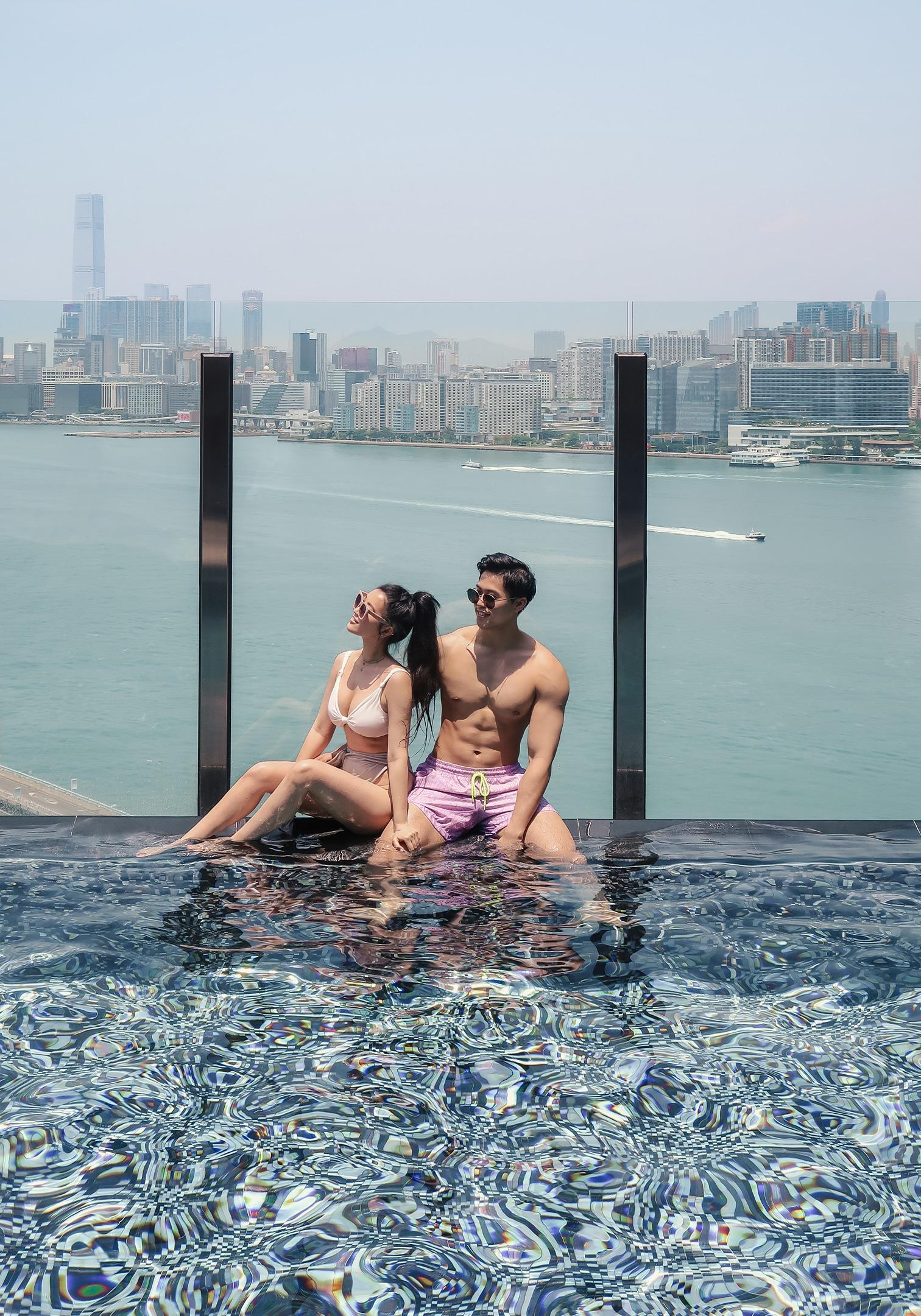 這個下午茶打卡able之外,更可於享用下午茶當日的中午12時至下午3時,免費使用在IG極高人氣的無邊際泳池