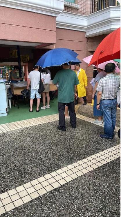 大埔新峰花園2期停水停電 居民指獲通知或需1星期恢復(受訪者提供圖片)