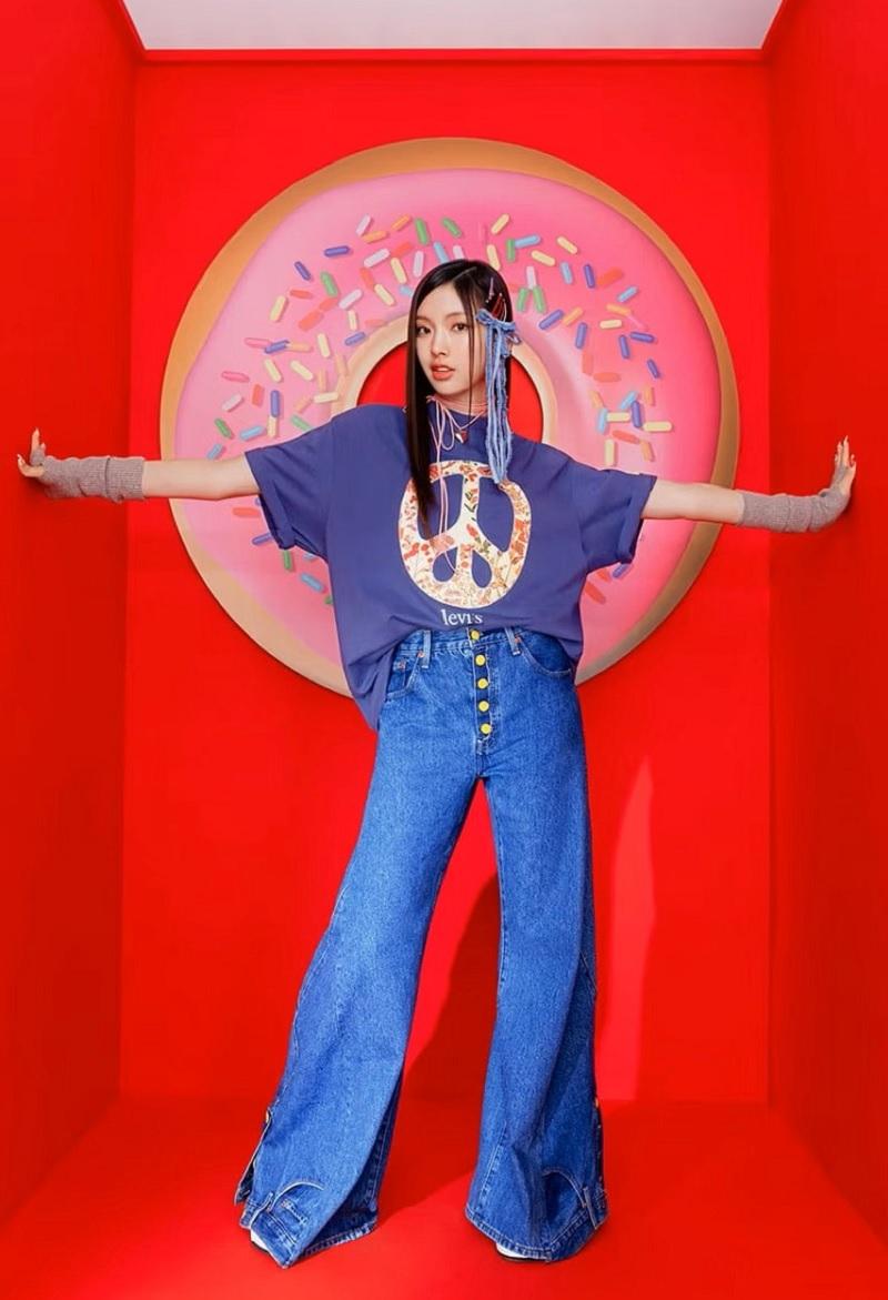 女團NewJeans最新Levi’s廣告 親試自家設計服飾