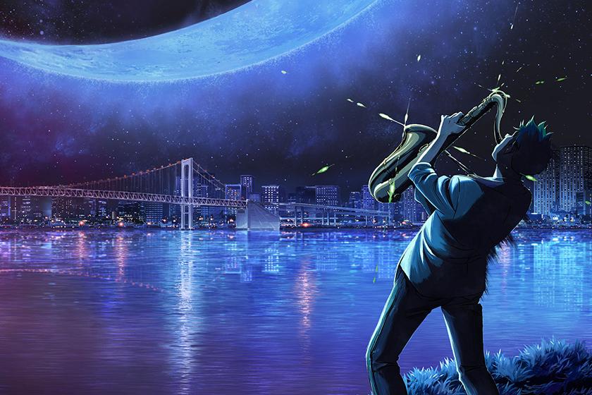 動畫電影《藍色巨星》劇照。