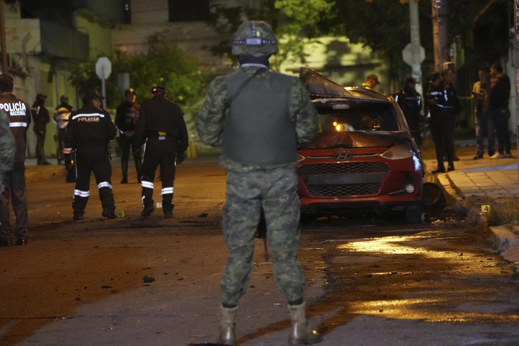 厄瓜多爾發生針對警察設施的汽車炸彈。(美聯社)