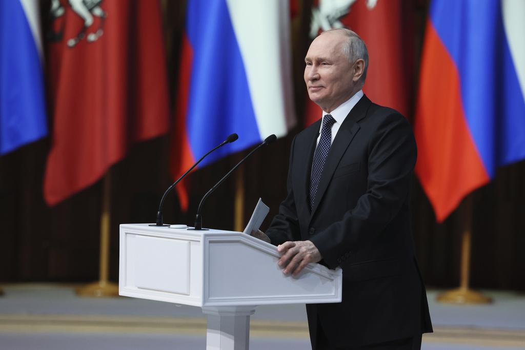 普京。(美聯社)