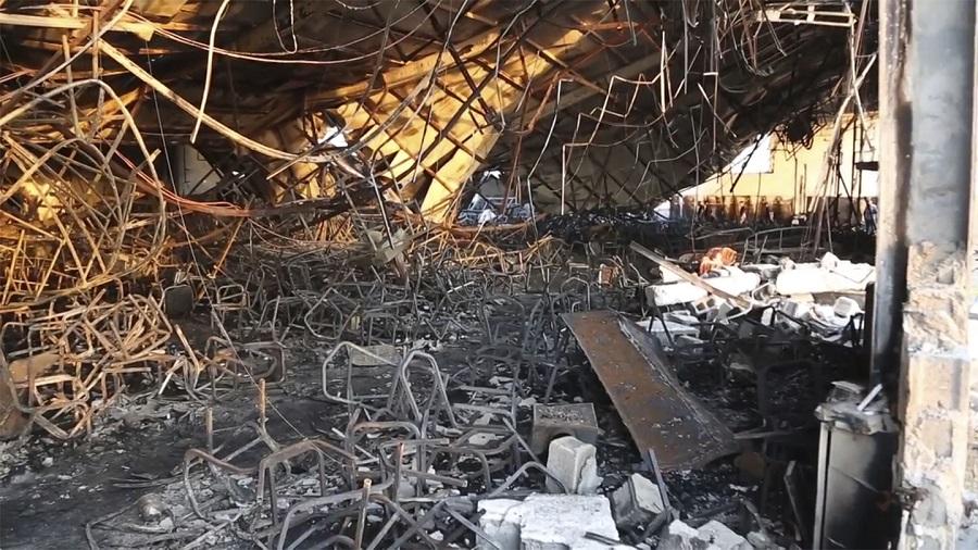 伊拉克婚禮大火