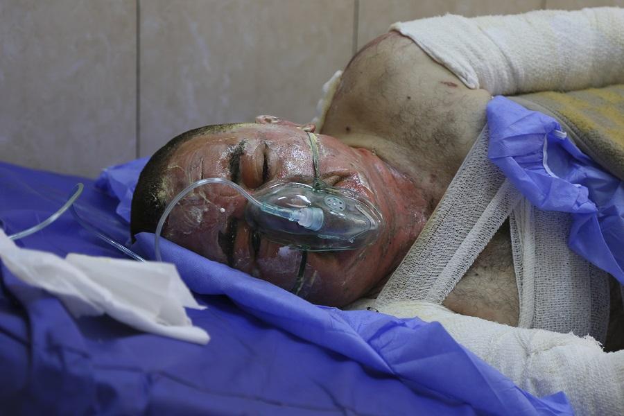 伊拉克婚禮大火