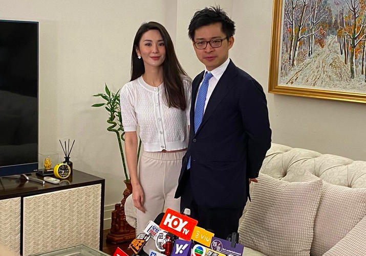 林作被炒後,裕美一直陪伴在側