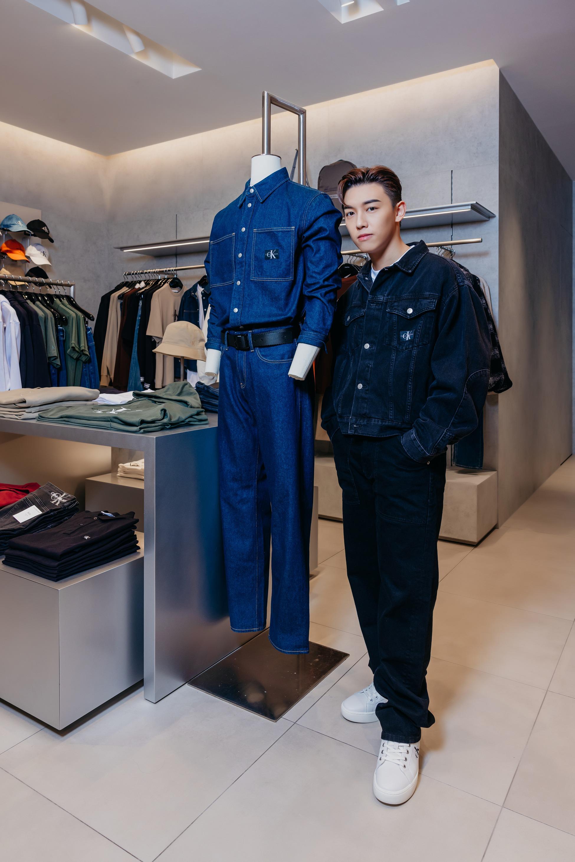 MC張天賦示範Calvin Klein秋季穿搭。