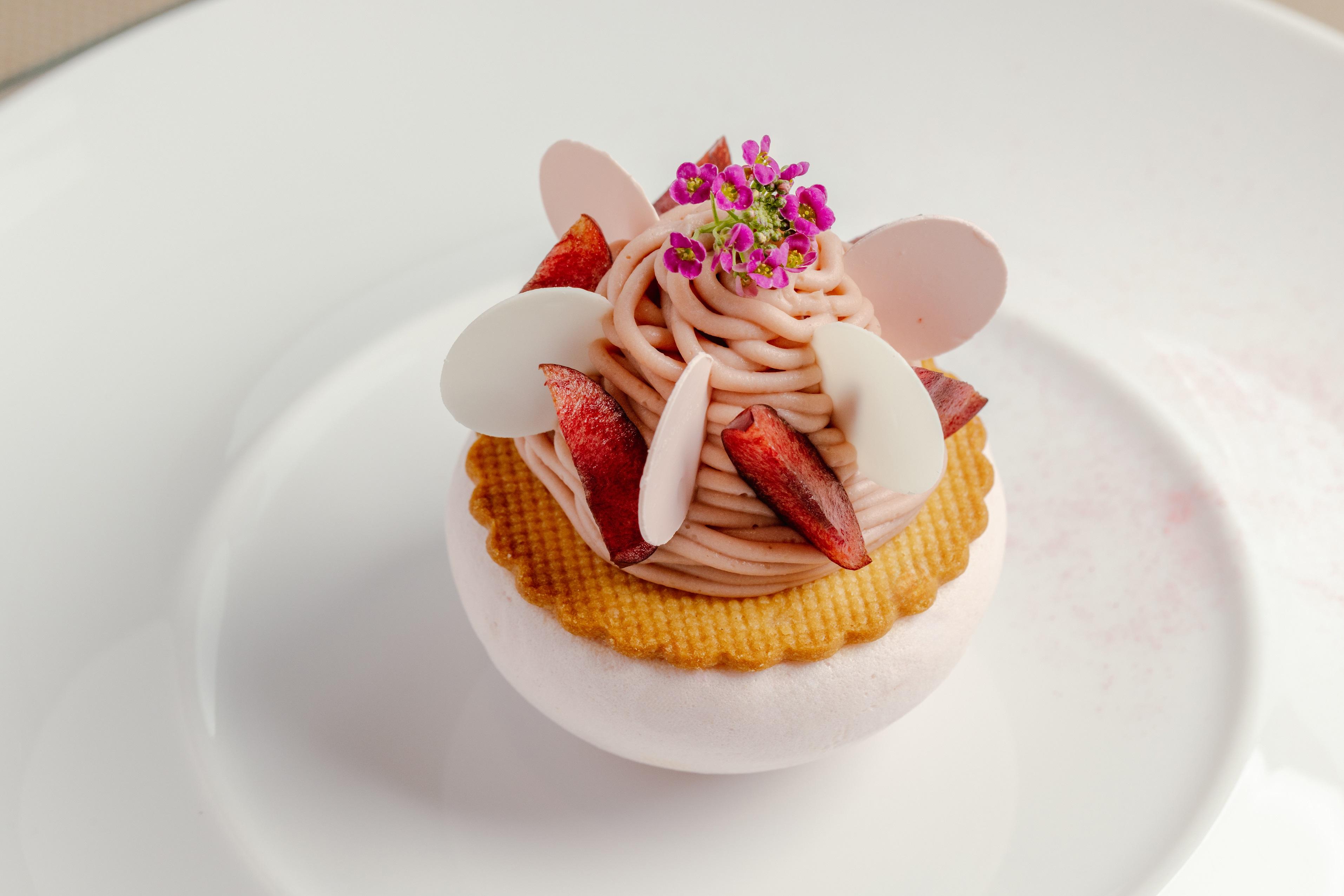 車厘子法式栗子忌廉蛋糕